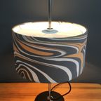 Table Lamp With Grey And Pink Shade thumbnail 4