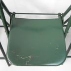 Set Van 4 Industriële Stalen Klapstoelen Du-Al Dare Inglis thumbnail 19