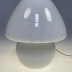 Wsb / W.S.B. Mushroom Lamp Met Swirl Motief. Duitsland 1950'S thumbnail 6