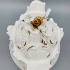 Vintage Terrine Capodimonte Wit/goud thumbnail 11