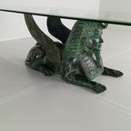Bronzen Sfinxtafel Met Glazen Blad thumbnail 14