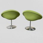 2 Globe Draaistoelen Van Pierre Paulin Voor Artifort thumbnail 13