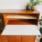 Deens Design Vintage Highboard Vitrinekast 1960’S thumbnail 15