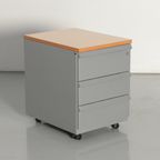 Ahrend Verrijdbaar Ladeblok, Aluminium, 58 X 42 Cm, 3 Laden thumbnail 2