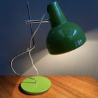 Green Metal Table Lamp By Josef Hurka For Lidokov 1960S thumbnail 6