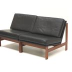2X Moduline Fauteuils Ontworpen Door Ole Gjerløv Knudsen & Torben Lind Voor Cado, 1960S thumbnail 3