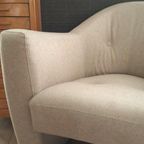 Leolux Carabita Fauteuil, Dutch Design Lounge Stoel, Wol thumbnail 8