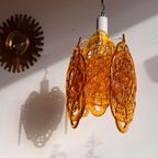 Mid Century Murano Vistosi Mazegga Lamp Vintage thumbnail 6