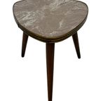 Vintage Plantentafeltje Bijzettafel Driepoot Jaren 60 Design thumbnail 15