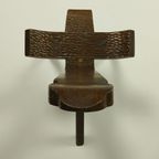 Set Van 2 Vintage Houten Krukjes thumbnail 11