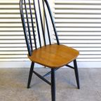Prachtige Wenge Brutalist Stoel thumbnail 16
