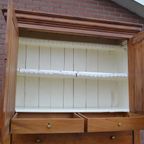 Biedermeier Kabinet Kast Kersen Of Linnenkast thumbnail 5