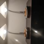 2 Vintage Jaren 90 Massive Augostinelli Tafellampen thumbnail 4
