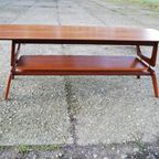 Vintage Teak Salontafel Ontwerp Louis Van Teeffelen Voor Web thumbnail 4