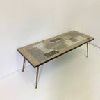 Mid-Century German Mosaic Coffee Table, 1950’S thumbnail 11