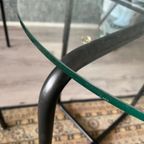 Vintage Bauhaus Glazen Bijzettafel thumbnail 9