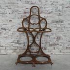 Art Nouveau, Gietijzeren Paraplustandaard Fonderie Corneau Alfred thumbnail 8