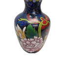 Kobalt Blauwe Cloisonné Vaas thumbnail 3