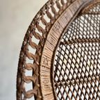 Emmanuelle Peacock Wicker Chair thumbnail 6