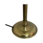 Art Deco - Xl Table Lamp - Holophane Glass - Brass Base, Teo Sockets thumbnail 7