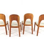 Set 4 Koefoed Morten Stoelen John Mortensen Vintage thumbnail 5