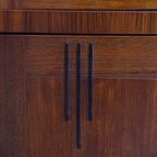 Prachtige Schuitema Art Deco Vitrinekast Met Verlichting Uit De Decoforma Serie thumbnail 6