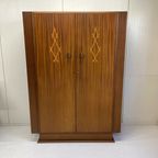 Art Deco Kledingkast Demontabel Vintage Hang Leg thumbnail 2