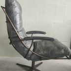 Lederen Industriële Fauteuil Van Het Anker Type Tiberius thumbnail 4