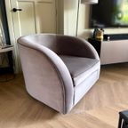 Richmond Interiors Grote Fauteuil Grijs Velvet thumbnail 5