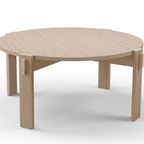 Sofacompany Carlo Salontafel Eiken Ø 85Cm thumbnail 4