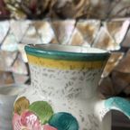 Kruik Vaas Flowers Handmade Vintage thumbnail 3