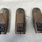3x Vintage ‘smoked Glass’ Muurlamp – Hans Popp thumbnail 8