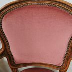 Set Brocante Franse Louis Xv Stoeltjes, Fauteuils Set Prijs thumbnail 11