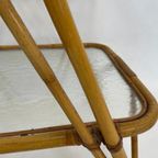 Vintage Rotan Tafel Bijzettafel Rohe Noordwolde Jaren 60 thumbnail 6