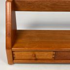 Vintage Wandplank Met Lades, Dyrlund, Massief Teak, Denemarken 1970'S thumbnail 17