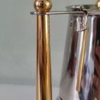 Vintage Postmoderne Gb Kitty Oro Guido Bergna Mokka Pot thumbnail 4
