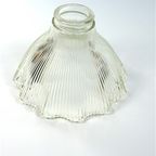 Vintage Glazen Lampenkap Holophane Glas thumbnail 3