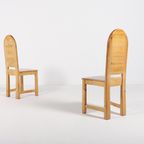 Vintage Swedish Solid Pine Chairs From Sven Larsson Möbelshop thumbnail 5