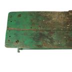 Unieke Groene Industriële Werkbank Werktafel Hout Metaal 160Cm thumbnail 8
