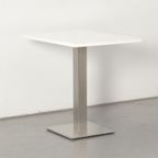 Pedrali Kantinetafel, Wit Blad, 80 X 60 Cm, Vaste Hoogte Onderstel thumbnail 2
