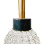 Vintage Glazen Cascade Hanglamp Zwart Goud thumbnail 4