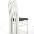 Set 4 Vintage Eighties Stoelen 'meern' Nieuwe Bekleding thumbnail 13