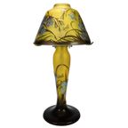 Art Nouveau Tafellamp In Gallé Stijl, Eind 20e Eeuw. thumbnail 3