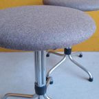 Unieke Set Vintage Brabantia Krukken Met Nieuwe Stoffering thumbnail 3