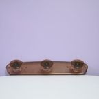 Bruine Kunststof Wandkapstok thumbnail 2