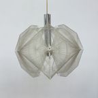 Paul Secon For Sompex Clear Wire Hanging Lamp , 1970S Germany thumbnail 11