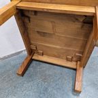 Strakke Vintage Salontafel Coffeetable Japandi Bijzettafel thumbnail 15