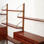 Royal System Wall Unit Designed By Poul Cadovius For Cado, Denmark 1950’s thumbnail 7