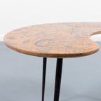 Unique Sculptural Italian Mid-Century Side Table / Bijzettafel, 1950’S thumbnail 6