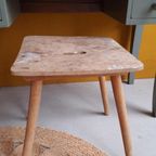 Vintage Atelier Kruk, Schilders Krukje, Bijzettafeltje thumbnail 2